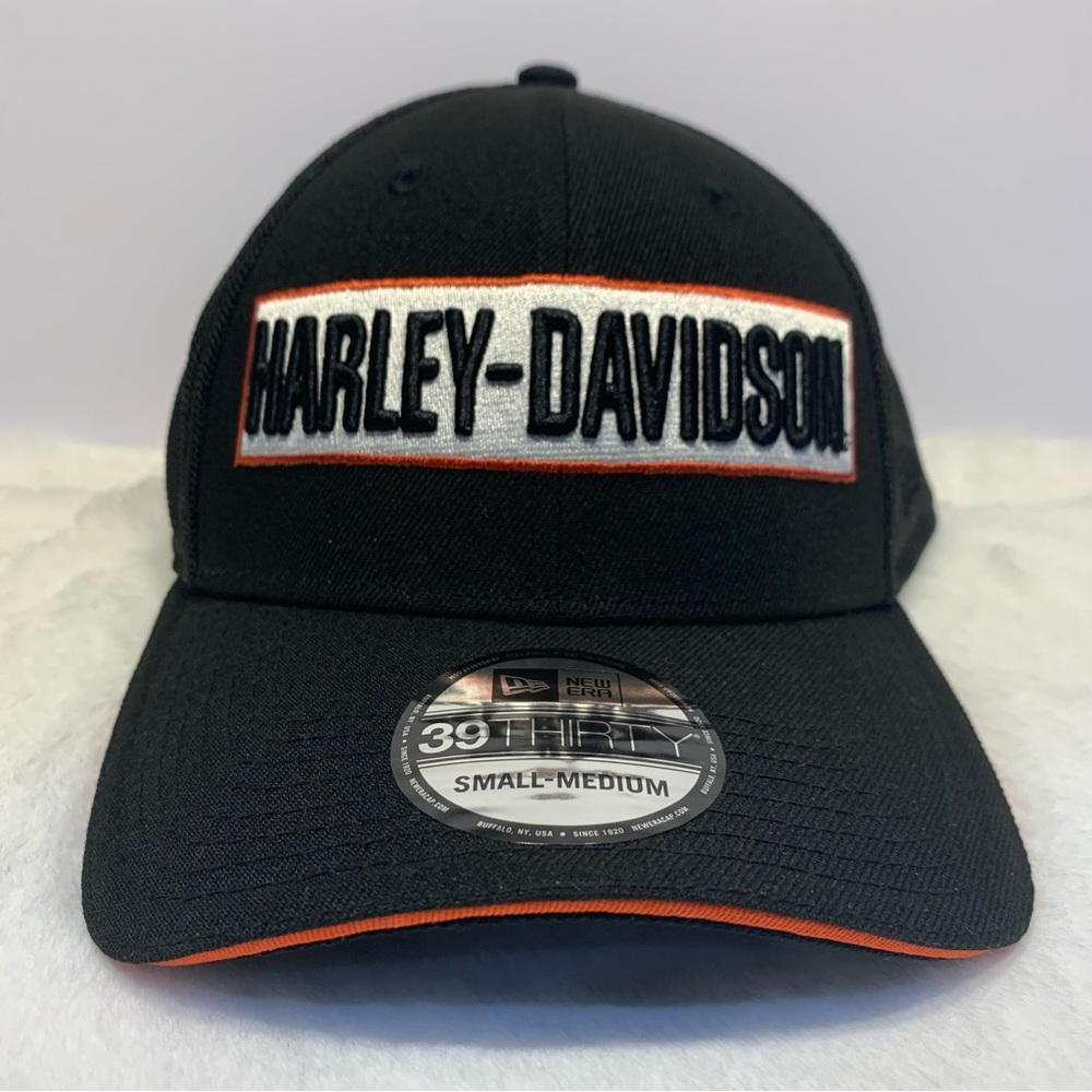 Harley-Davidson New Era 39THIRTY Mesh Back Trucker Hat Small/Medium